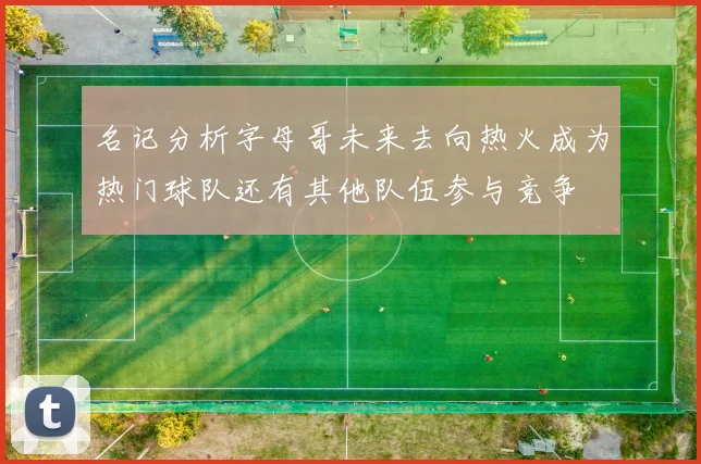 名记分析字母哥未来去向热火成为热门球队还有其他队伍参与竞争